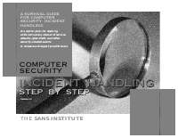 SANS Incident Handling Step by step.pdf